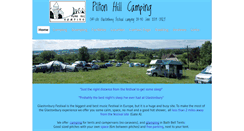 Desktop Screenshot of piltonhillcamping.com